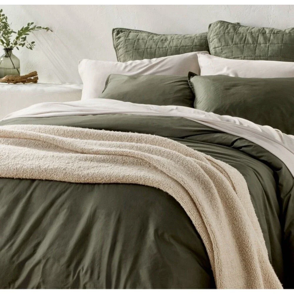 California King 400 Thread Count Rayon from Bamboo Sheet Set Natural - NEW